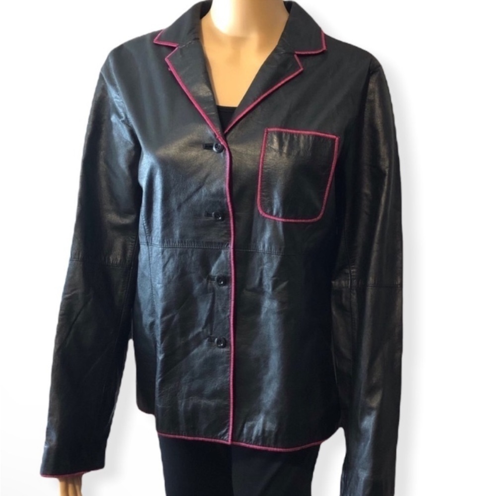Classifies Entier Jacket Leather Size M